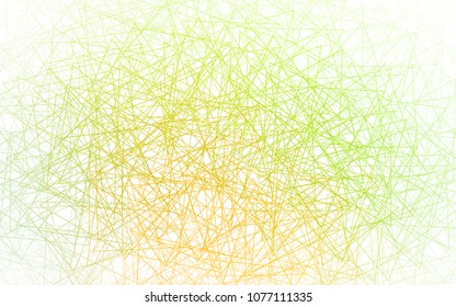 Light Green vector geometric simple minimalistic background, which consist of triangles on white background. Triangular pattern with gradient for your business design. 