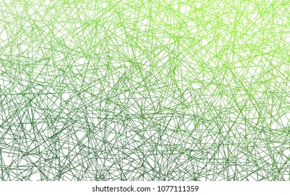 Light Green vector geometric simple minimalistic background, which consist of triangles on white background. Triangular pattern with gradient for your business design. 