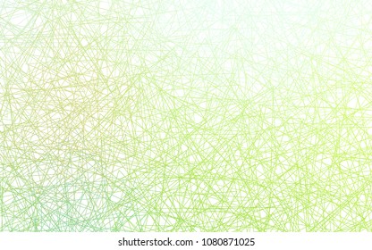 Light Green vector geometric simple minimalistic background, which consist of triangles on white background. Triangular pattern with gradient for your business design. 