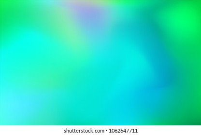Light Green vector glossy abstract layout. Glitter abstract illustration with an elegant design. The textured pattern can be used for background.