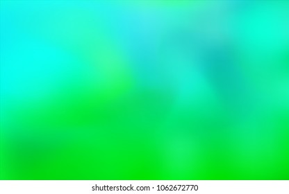 Light Green vector glossy abstract cover. Shining colored illustration in a brand-new style. The elegant pattern can be used as part of a brand book.