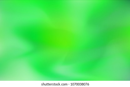 Light Green vector glossy abstract backdrop. Creative illustration in halftone style with gradient. The elegant pattern can be used as part of a brand book.