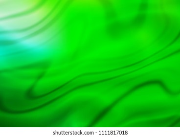 Light Green vector glossy abstract pattern. A vague abstract illustration with gradient. A new texture for your design.