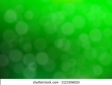 Light Green vector glossy abstract template. Glitter abstract illustration with an elegant design. The best blurred design for your business.