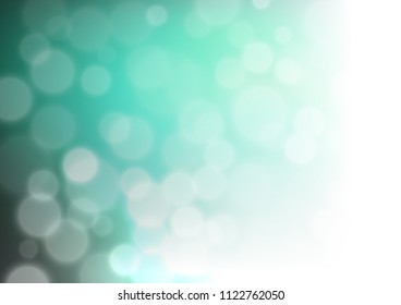 Light Green vector glossy abstract template. Colorful illustration in abstract style with gradient. The blurred design can be used for your web site.