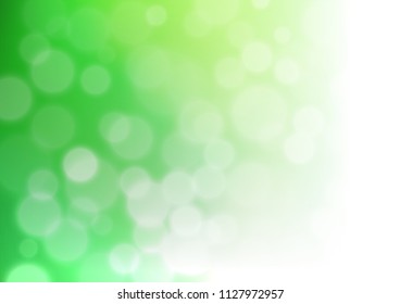 Light Green vector glossy abstract template. Glitter abstract illustration with an elegant design. Brand new design for your business.