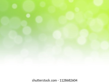 Light Green vector glossy abstract background. Colorful illustration in blurry style with gradient. Brand new design for your business.