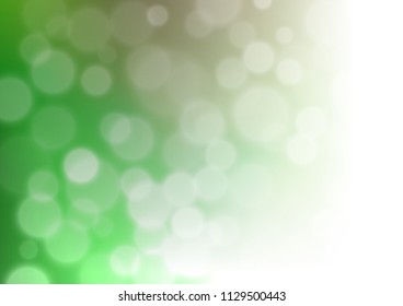 Light Green vector glossy abstract template. Modern geometrical abstract illustration with gradient. The elegant pattern for brand book.