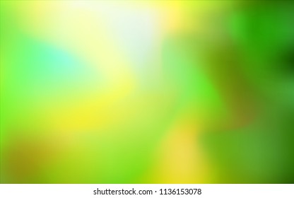Light Green vector glossy abstract cover. Colorful abstract illustration with gradient. The template can be used as a background of a cell phone.