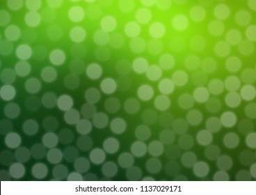 Light Green vector glossy abstract template. Glitter abstract illustration with an elegant design. Brand new design for your business.