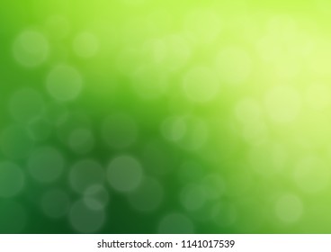 Light Green vector glossy abstract background. Colorful illustration in blurry style with gradient. A completely new design for your business.