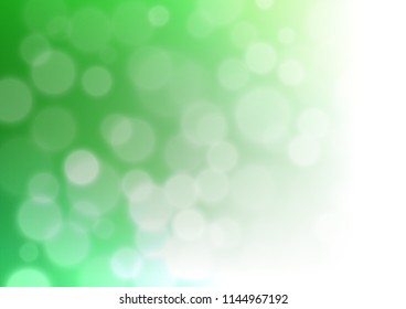 Light Green vector glossy abstract background. Glitter abstract illustration with an elegant design. The template can be used for your brand book.