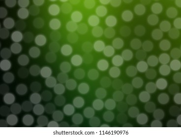 Light Green vector glossy abstract template. Creative illustration in halftone style with gradient. The blurred design can be used for your web site.