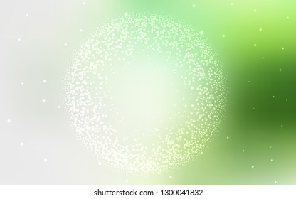 Light Green vector glossy abstract background. Modern abstract illustration with gradient. Blurred design for your web site.