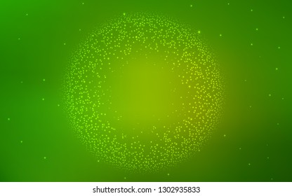 Light Green vector glossy abstract backdrop. Colorful illustration in abstract style with gradient. The best blurred design for your business.