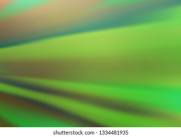 Light Green vector glossy abstract background. Shining colorful illustration in a Brand new style. Brand new design for your business.