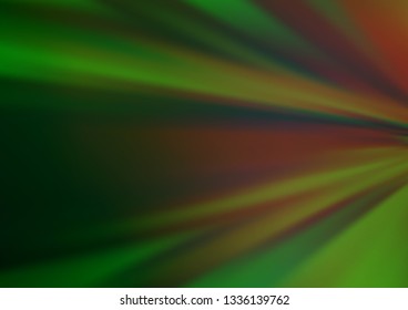 Light Green vector glossy abstract background. Shining colorful illustration in a Brand new style. The elegant pattern for brand book.