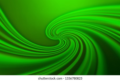 Light Green vector glossy abstract layout. Modern abstract illustration with gradient. New style for your business design.
