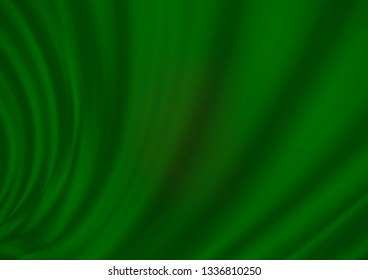 Light Green vector glossy abstract background. Colorful abstract illustration with gradient. Brand new style for your business design.