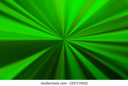 Light Green vector glossy abstract backdrop. Colorful illustration in abstract style with gradient. Background for designs.
