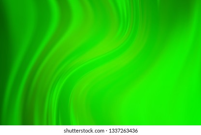 Light Green vector glossy abstract layout. Colorful illustration in abstract style with gradient. Background for a cell phone.