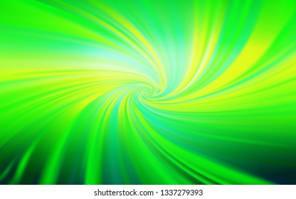 Light Green vector glossy abstract backdrop. Shining colored illustration in smart style. Blurred design for your web site.