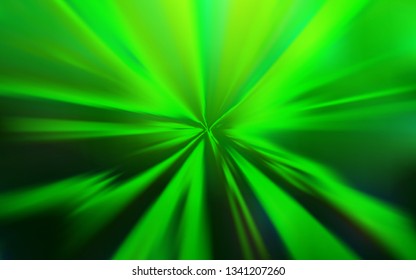 Light Green vector glossy abstract backdrop. A completely new colored illustration in blur style. Completely new design for your business.