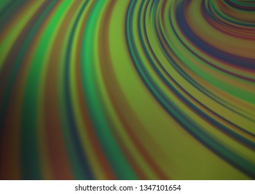 Light Green vector glossy abstract background. Shining colorful illustration in a Brand new style. The elegant pattern for brand book.