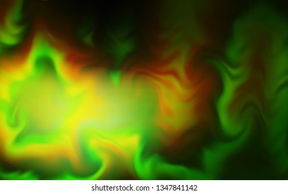 Light Green vector glossy abstract backdrop. Shining colored illustration in smart style. Background for designs.