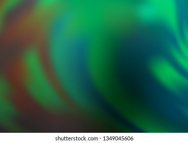 Light Green vector glossy abstract background. Shining colorful illustration in a Brand new style. The background for your creative designs.