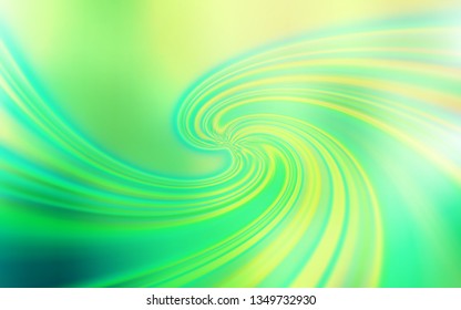 Light Green vector glossy abstract layout. Shining colored illustration in smart style. Smart design for your work.