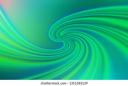 Light Green vector glossy abstract background. Creative illustration in halftone style with gradient. New style design for your brand book.
