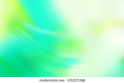 Light Green vector glossy abstract backdrop. Abstract colorful illustration with gradient. The best blurred design for your business.