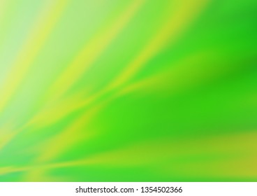 Light Green vector glossy abstract template. Colorful abstract illustration with gradient. The template for backgrounds of cell phones.