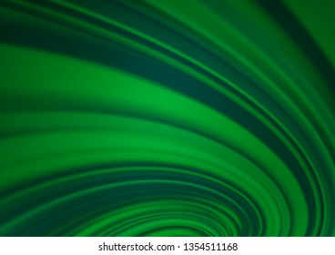 Light Green vector glossy abstract template. Colorful illustration in blurry style with gradient. The blurred design can be used for your web site.