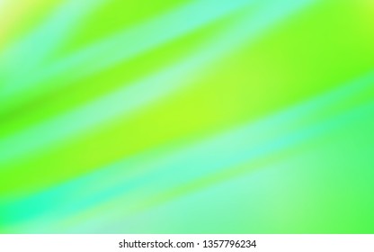 Light Green vector glossy abstract background. Colorful illustration in abstract style with gradient. The best blurred design for your business.