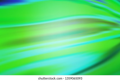 Light Green vector glossy abstract background. A completely new colored illustration in blur style. Background for a cell phone.