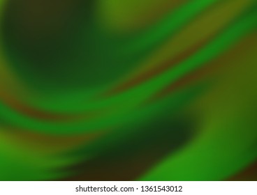 Light Green vector glossy abstract background. Shining colorful illustration in a Brand new style. Brand new design for your business.