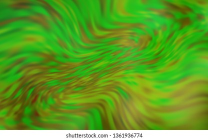 Light Green vector glossy abstract background. Glitter abstract illustration with gradient design. New way of your design.