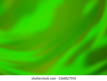 Light Green vector glossy abstract template. Modern geometrical abstract illustration with gradient. A completely new template for your design.