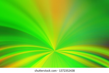 Light Green vector glossy abstract backdrop. Shining colored illustration in smart style. New style design for your brand book.