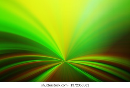 Light Green vector glossy abstract backdrop. Creative illustration in halftone style with gradient. Elegant background for a brand book.