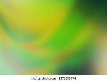 Light Green vector glossy abstract template. Colorful illustration in blurry style with gradient. The template for backgrounds of cell phones.