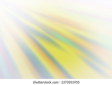 Light Green vector glossy abstract template. Creative illustration in halftone style with gradient. A completely new design for your business.