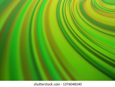 Light Green vector glossy abstract template. An elegant bright illustration with gradient. A completely new design for your business.