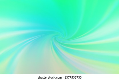 Light Green vector glossy abstract background. Creative illustration in halftone style with gradient. Completely new design for your business.