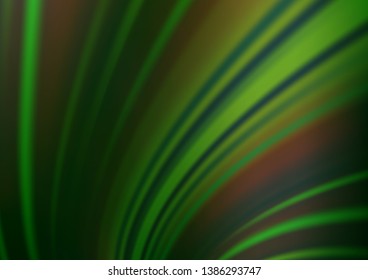 Light Green vector glossy abstract background. Shining colorful illustration in a Brand new style. A completely new template for your design.