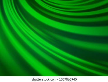 Light Green vector glossy abstract background. Shining colorful illustration in a Brand new style. The best blurred design for your business.