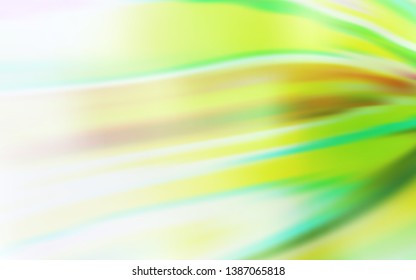 Light Green vector glossy abstract layout. Shining colored illustration in smart style. The best blurred design for your business.