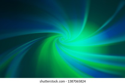Light Green vector glossy abstract layout. Modern abstract illustration with gradient. New design for your business.